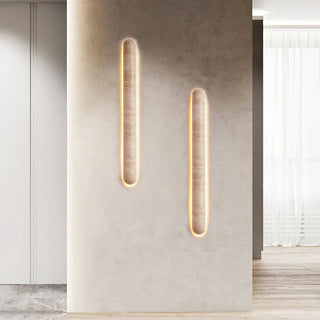 Pills Travertine Liora Wall Sconce