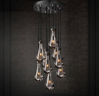 Raindrop Linear Chandelier. Raindrop Chandelier Lighting. Raindrop Linear Chandelier 54.