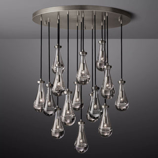 Raindrop Linear Chandelier. Raindrop Chandelier Lighting. Raindrop Linear Chandelier 54.