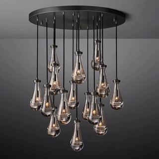 Raindrop Linear Chandelier. Raindrop Chandelier Lighting. Raindrop Linear Chandelier 54.