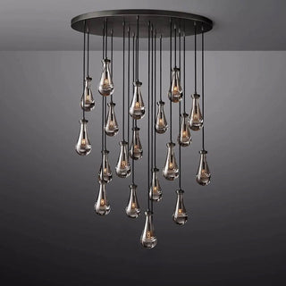 Raindrop Linear Chandelier. Raindrop Chandelier Lighting. Raindrop Linear Chandelier 54.