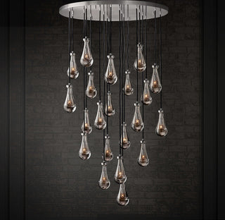 Raindrop Linear Chandelier. Raindrop Chandelier Lighting. Raindrop Linear Chandelier 54.