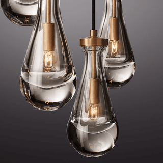 Raindrop Linear Chandelier. Raindrop Chandelier Lighting. Raindrop Linear Chandelier 54.