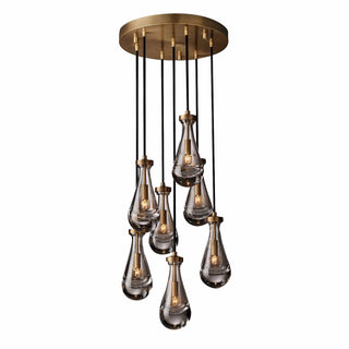 Raindrop Linear Chandelier. Raindrop Chandelier Lighting. Raindrop Linear Chandelier 54.