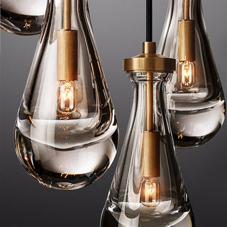 Raindrop Linear Chandelier. Raindrop Chandelier Lighting. Raindrop Linear Chandelier 54.