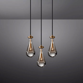 Raindrop Linear Chandelier. Raindrop Chandelier Lighting. Raindrop Linear Chandelier 54.