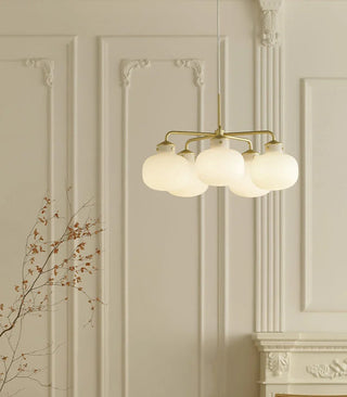 Raito Glass Globe Pendant Chandelier