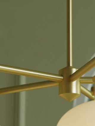 Raito Glass Globe Pendant Chandelier