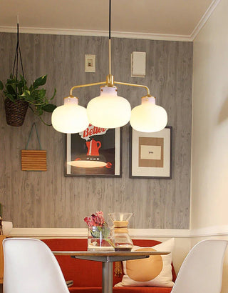 Raito Glass Globe Pendant Chandelier