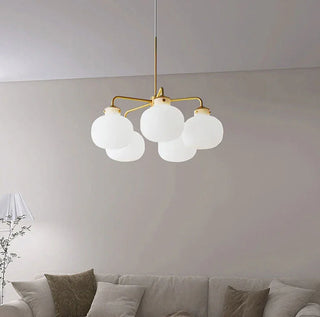 Raito Glass Globe Pendant Chandelier
