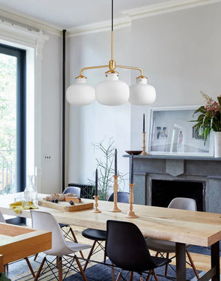 Raito Glass Globe Pendant Chandelier