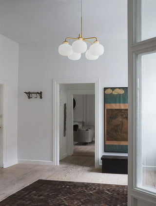 Raito Glass Globe Pendant Chandelier