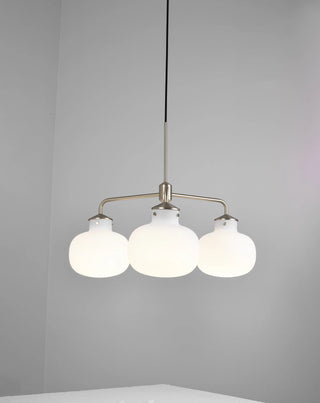 Raito Glass Globe Pendant Chandelier