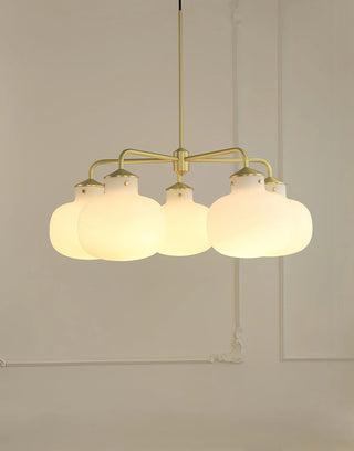 Raito Glass Globe Pendant Chandelier