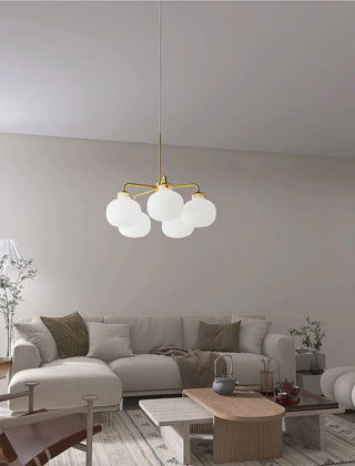 Raito Glass Globe Pendant Chandelier