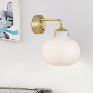 Raito Glass Globe Pendant Light. Raito Globe Wall Light. Wall Light | White/Brass. Wall Light Raito Glass opal glass bulbs. Raito Glass Globe Table Lamp. Raito Glass Globe Pendant Chandelier. Raito Glass Globe Table Lamp Raito Wall Light