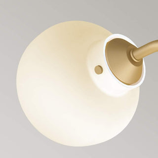 Raito Glass Globe Pendant Light. Raito Globe Wall Light. Wall Light | White/Brass. Wall Light Raito Glass opal glass bulbs. Raito Glass Globe Table Lamp. Raito Glass Globe Pendant Chandelier. Raito Glass Globe Table Lamp Raito Wall Light