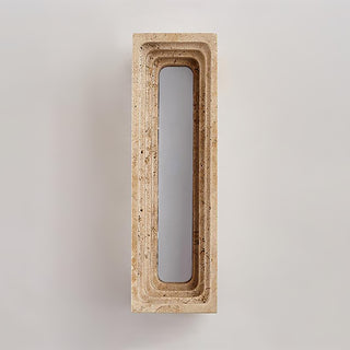 Rectangle Travertine Bricks Wall Lamp