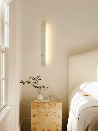 Rectangle Travertine Stravik Wall Light