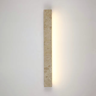 Rectangle Travertine Stravik Wall Light
