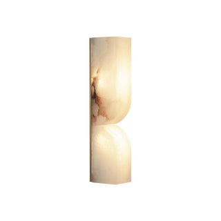 Rectangular Alabaster Essence Wall Sconce