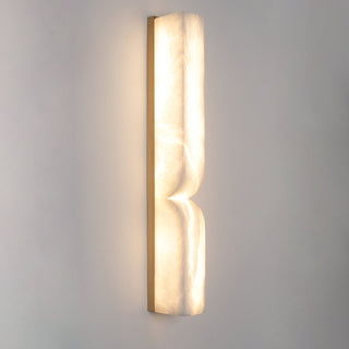 Rectangular Alabaster Essence Wall Sconce