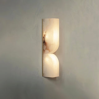 Rectangular Alabaster Essence Wall Sconce