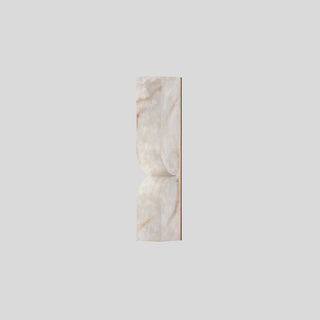 Rectangular Alabaster Essence Wall Sconce