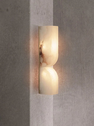 Rectangular Alabaster Essence Wall Sconce