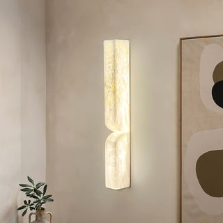 Rectangular Alabaster Essence Wall Sconce