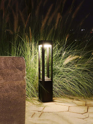 Rectangular Column Strip Shape Outdoor Light