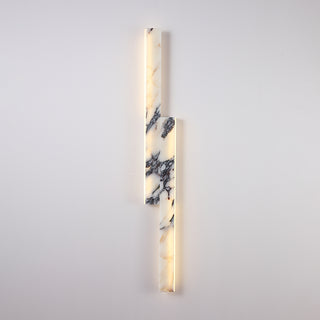 Rectangular Marble Linear Wall Lamp