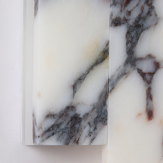 Rectangular Marble Linear Wall Lamp