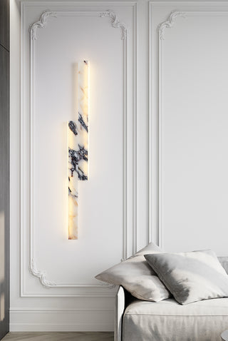 Rectangular Marble Linear Wall Lamp