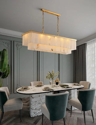 Rectangular marble chandelier. Rectangular marble chandelier. bright chandelier for living room. luxury chandelier for living room. luxury staircase chandelier. marble chandelier. living room marble chandelier. marble chandelier.