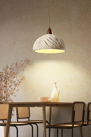 Retro Cement Round Pendant Lamp