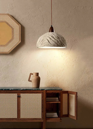 Retro Cement Round Pendant Lamp