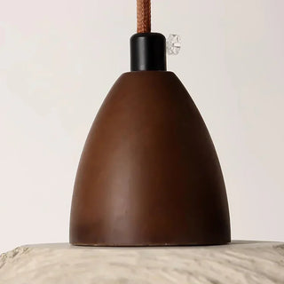 Retro Cement Round Pendant Lamp