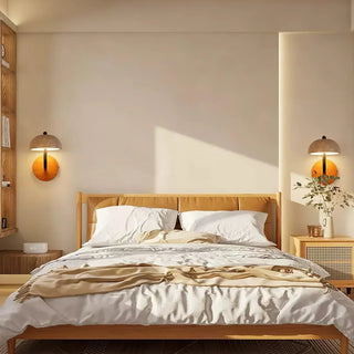 Reverse Travertine Wall Light