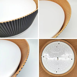 Ribbed Ceiling Light Modern Ribbed Ceiling Light