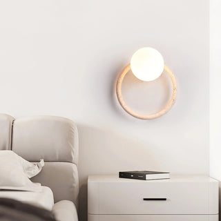 Ring Orria Travertine Wall Light