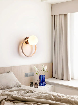 Ring Orria Travertine Wall Light