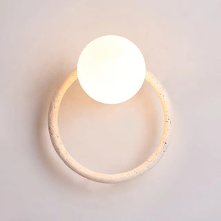 Ring Orria Travertine Wall Light