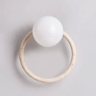 Ring Orria Travertine Wall Light