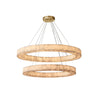 Alabaster Rivage Round Chandelier