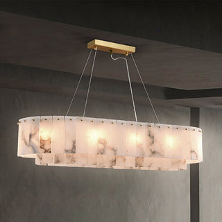 Rock Alabaster Chandelier