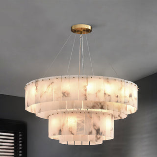 Rock Alabaster Chandelier