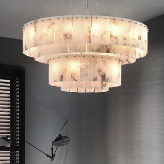 Rock Alabaster Chandelier