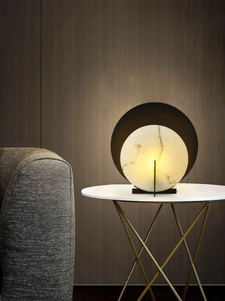 Round Alabaste Corbett Asteria Table Lamp