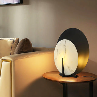 Round Alabaste Corbett Asteria Table Lamp